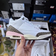 High Version AJ3 White Cement Mid-Top Trendy Sports Actual Combat Retro Classic Basketball Shoes Sho