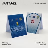 Kongo Paperball FIFA World Cup 2026 Paper Football