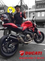 敏傑重車-小曾》賀歡喜交車 恭喜趙帥哥入手 DUCATI MONSTER 821 重機界超跑街車 現車展示 歡迎鑑賞