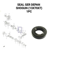 SUZUKI Shogun Front Gear Seal (17x30x7) - Front Gear Axle Rubber Seal Smash Shogun 125 Shogun R New 