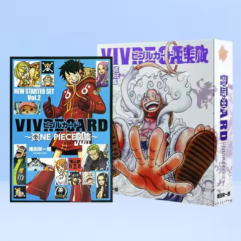 Japanese Original One Piece Vivre Card Encyclopedia New Starter Set Vol.2 Import By Eiichiro Oda 16 