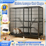 Sangkar Kucing Besar Murah 3 Tingkat 2 Level Cat Cage Big Size Large Platform Cat House 貓籠