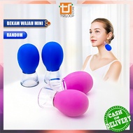 OFM-C1368 Manual Facial Cupping Rubber Pump for Portable Health Therapy / Facial Vacuum Cup Therapy 