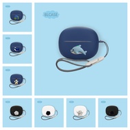 for 1More S20 Earphone Cover Cute Cartoon Silicone Case Protective Soft Casing Cover Earbuds Sleeve