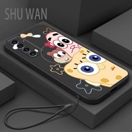 Cute SpongeBob SquarePants Phone Case For Huawei Y7A