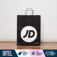JD Sports Black/White Paper Bag JD SPORTS STOREOriginal