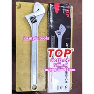 TOP 24 inch 600mm mouth wrench 160112-24 opens mouth up to 65mm