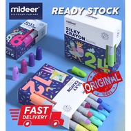 ( READY STOCK) ORIGINAL Mideer Silky Professional Crayon Crayons 6/ 12/ 24/ 36 Colors