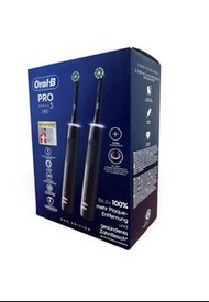 ✅現貨 Oral-B Pro 3 3900 電動牙刷(黑色孖裝)(附1 個 CrossAction) | Oral-B Pro 3 3900 Electric Toothbrush Duo Pack(