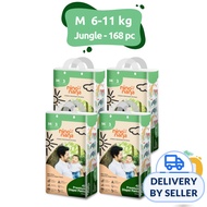 Nino Nana MegaCase Diaper Pants - Jungle M (6-11kg)