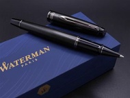 Waterman Expert系列-金屬黑炭灰夾 走珠筆 2119190(可刻名)