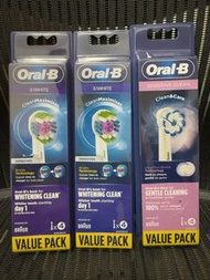（不議價，全新未開封，原廠水貨，德國🇩🇪制）Oral-B EB18 PRO專業美白替換電動牙刷頭 （4支裝）