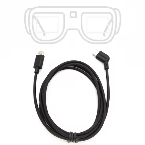 C-C AR Glasses USB-C Charging Data Cable for Xreal One Pro Air2 Viture One Lite Rokid Max 2 Rayneo A