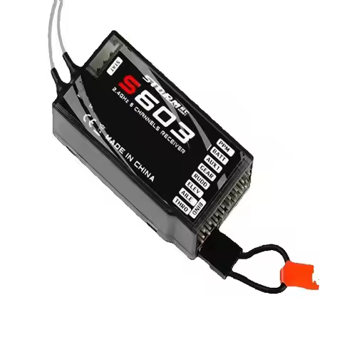 DSM2 DSMX 6CH PPM Receiver S603 Long Range 24GHz Spektrum DX6i DX7 DX8 JR Transmitter for Drone Airp