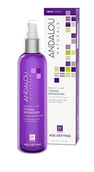 (Andalou Naturals) Andalou Naturals Blossom + Leaf Toning Refresher, 6 oz, Balances pH Levels, Hy...