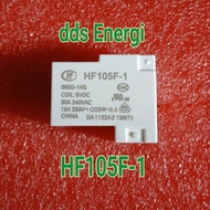HF105F-1 Relay 4pin 5V 30A 240V