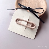 Jewelry Fragrance Hair Clip Card Hair Ring Blank Ear Studs Grab Clip Cardboard Ear Clip Necklace Ear
