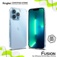 RINGKE® FUSION iPhone 13 Pro Max/ 13 Pro Matt Clear Back Shockproof Soft TPU Bumper Phone Cover Case