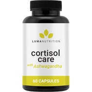 Luma Nutrition Cortisol Supplement - Cortisol Manager - Ashwagandha + L-Theanine - Cortisol Suppleme