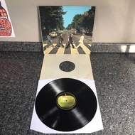 HITAM Black PLATE THE BEATLES ABBEY ROAD PRELOVED MULUS / VINYL 12 INCH