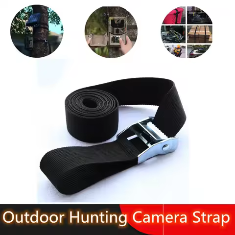 Outdoor waterproof camera fixing strap used for hunting trail camera security trap game camera used
