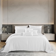 Bộ Ga kèm Vỏ chăn Akemi Tencel Accord Lyocell cao cấp gồm 6 món (King/ Queen)