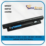 Dell 65 WH Dell Inspiron 15 3521 14 3421 15r 5521 14r 3425 Latitude 3440 3540 MR90Y Battery