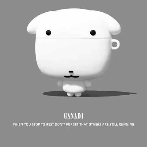 3D Cartoon Korea Adorkable Dog Case for For Airpods 3 4 Pro Pro 2 Pro 3 Dog Silicone Earphone Case C