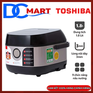 Toshiba Nồi cơm cao tần 1.8 lít RC-18IX1PV - Hàng Chính Hãng