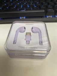 miniso type c 有線耳機， iphone 不能用