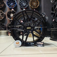 [1PC] New Sport Rim 17inch BBS 17X7.5JJ ET38 8H100/114.3 METALLICA BLACK