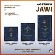 ⭐ KAD KAHWIN JAWI DIGITAL ⭐ SIAP 24 JAM ⭐