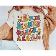 s-5xl In My Disney Snacks Era T-shirt Remy and Emile Shirt Disney Pixar Ratatouille Tee Epcot Center