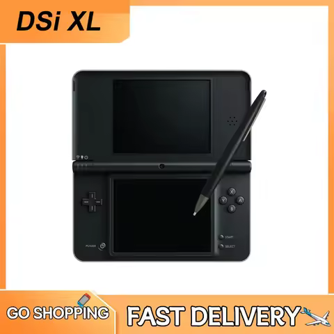 DSi XL - Refurbished from Original NDSi XL Handheld Game Console Dual 4.2-inch Screens New Shell 32G