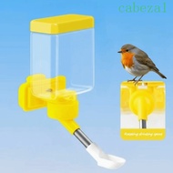 CABEZA Automatic Parrot Drinking Bottle, Cage Mounting Water Supply System Bird Cage Water Dispenser