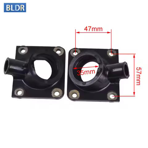 Carburetor Air Inlet Intake Manifold Pipe Interface Adapter Joint Glue For Yamaha RD350 YPVS YFZ350 