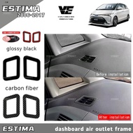 Vemart Toyota estima acr50 car dashboard air outlet frame garnish accessories