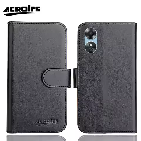 OPPO A17 Case 6.56" Ultra-thin 6 Colors Dedicated Luxury Leather Protective Special Phone Cover Case