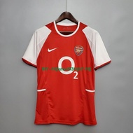 02/04 Arsenal Home Jersey Football Retro Soccer Shirt S-XXL