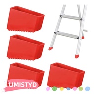 UMISTYDREAMUM9U 1/4Pcs Step Ladder Pad, Insulating Rubber Feet Covers, Durable Non-slip Furniture Ma