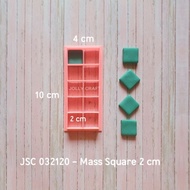 Cookie cutter MASS SQUARE size 103.54 cm (d.square @2 cm)