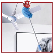 APA Ceiling Fan Duster Adjustable Rod Length Dust Cleaner Microfiber Brush Cobweb Mop Penyapu Kipas 