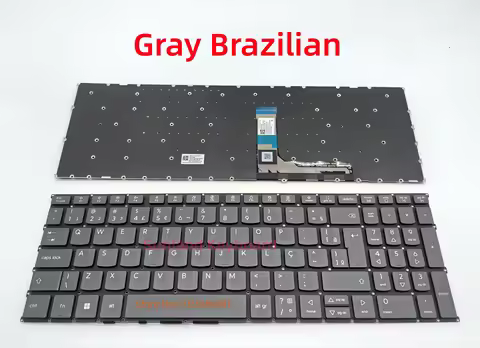 Brazil Keyboard For Lenovo IdeaPad Slim 3 15IRH10 15IRH10R 15AHP10 15ARP10 15IRU10 15Q8X10 83K1 83K7