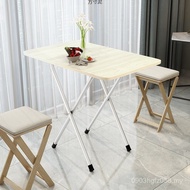 Folding Table Stall Dining Table Household Bedroom Table Eating Simple Folding Simple Small Table Ea