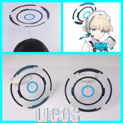 Premium Outfit Anime Game Blue Archive Cosplay Wig Halo Headwear Asuma Toki Bunny Long Blond Hair Ha