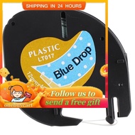 Onebuycart Label Tape Ribbon  Blue Drop Type for shop