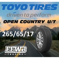 (POSTAGE) 265/65/17 TOYO OPEN COUNTRY U/T NEW CAR TIRES TYRE TAYAR