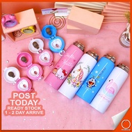 𝐇𝐎𝐓 / 𝐂𝐎𝐋𝐃 Duo Layer 304 Stainless Steel Cartoon Vacuum Flask 500ml Thermos Water Bottle Thermal Tum