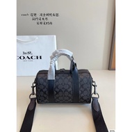 Coach Unisex Gotham24 Pillow Bag Same Style
COA New Style Men's Classic Logo Canvas Pattern GOTHAM N