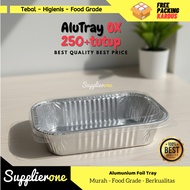 Aluminum foil + lid/tray Aluminum foil/tray Aluminum foil + lid Aluminum foil ox 250 + lid